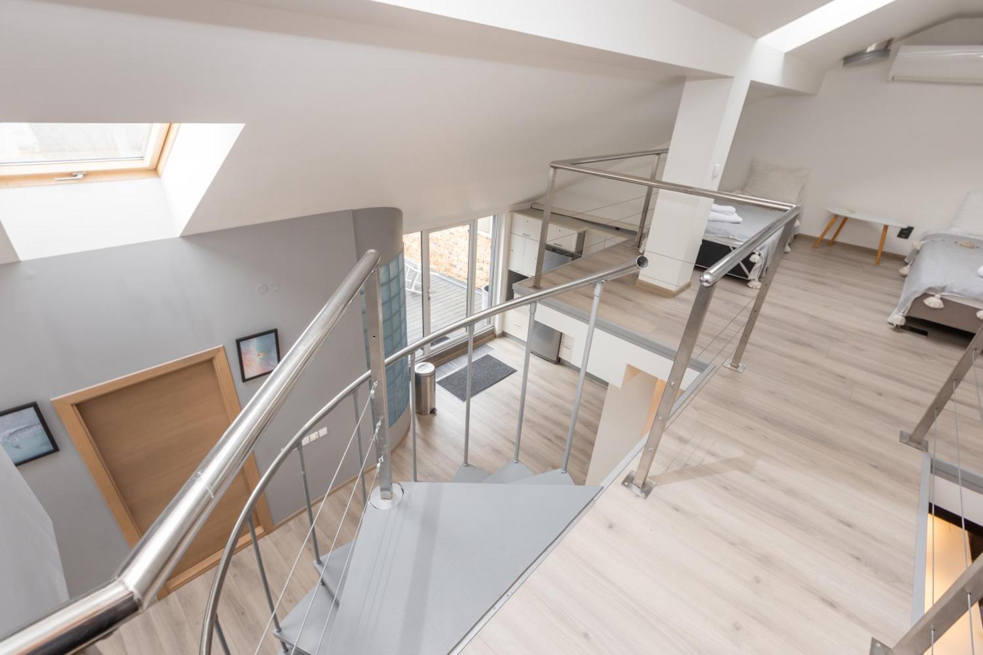 Penthouse Apartment With Terrace Riga Exterior foto